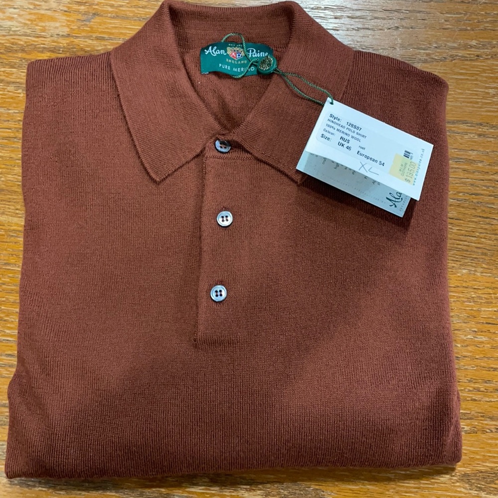 Alan Paine Merino Wool Shirt